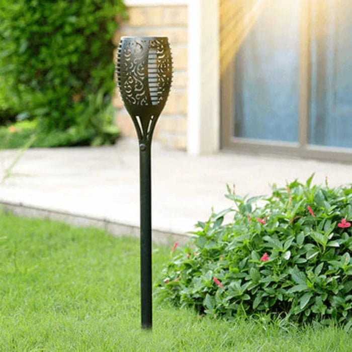 LumaFlame™ Solar Outdoor Torch Light - Cozy Ambiance for Your Garden 2