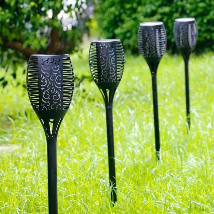 LumaFlame™ Solar Outdoor Torch Light - Cozy Ambiance for Your Garden 3