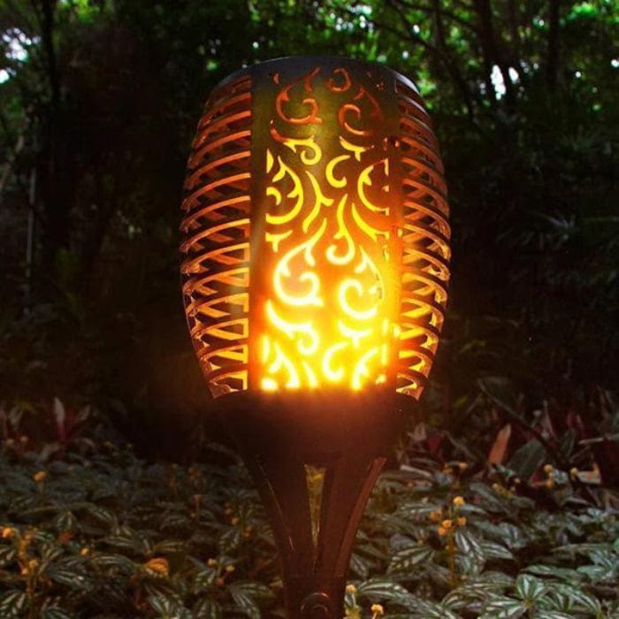 LumaFlame™ Solar Outdoor Torch Light - Cozy Ambiance for Your Garden 5