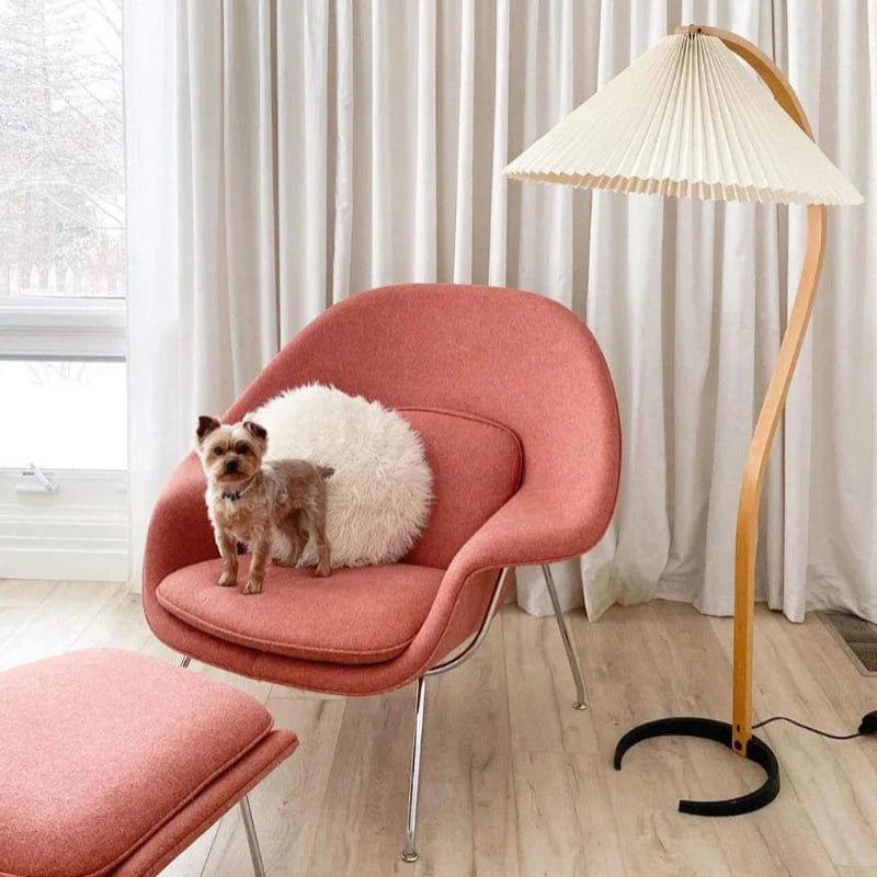 LumaGlow™ Arc Floor Lamp - Modern Scandinavian Design for Living Room Ambiance 4