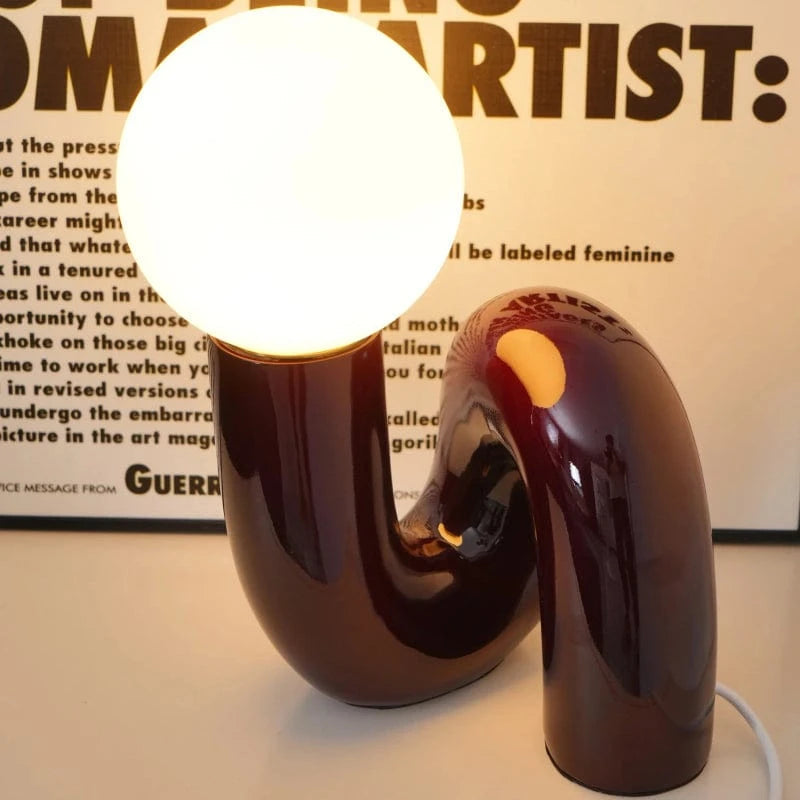 LumaGlow™ Artistic Table Lamp - Modern Design for Living Room & Bedroom 2