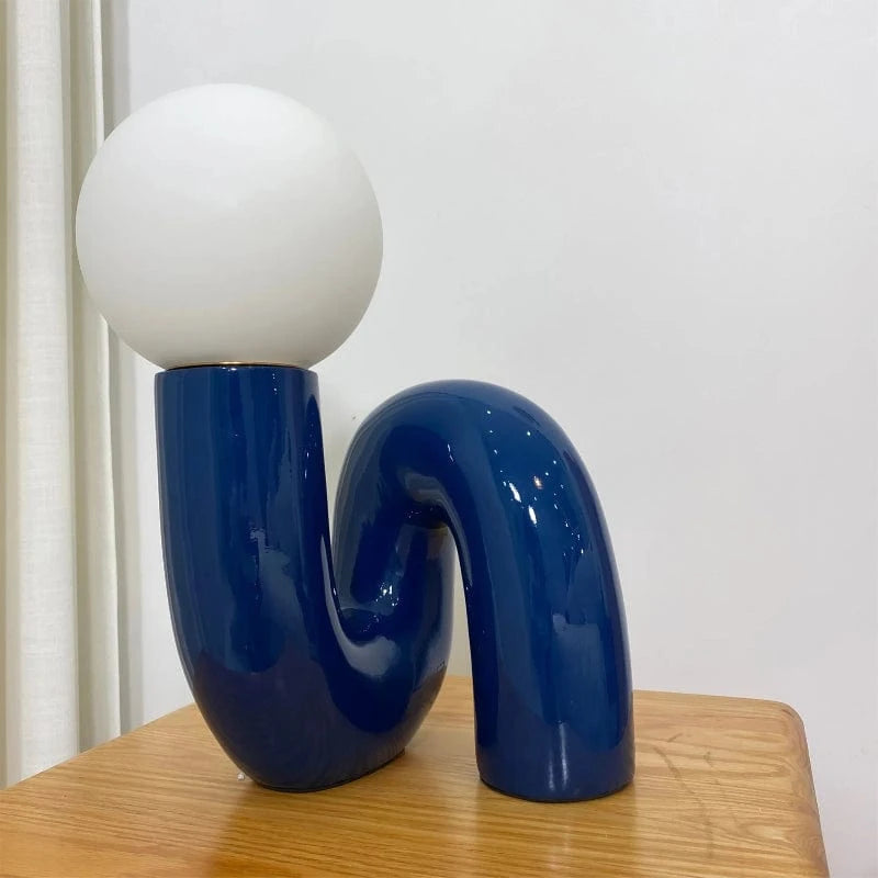 LumaGlow™ Artistic Table Lamp - Modern Design for Living Room & Bedroom 4