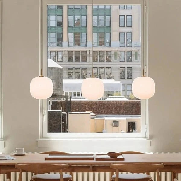 LumaGlow™ Glass Pendant Lighting - Elegant Kitchen Fixture for Modern Ambiance 4