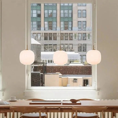 LumaGlow™ Glass Pendant Lighting - Elegant Kitchen Fixture for Modern Ambiance 4