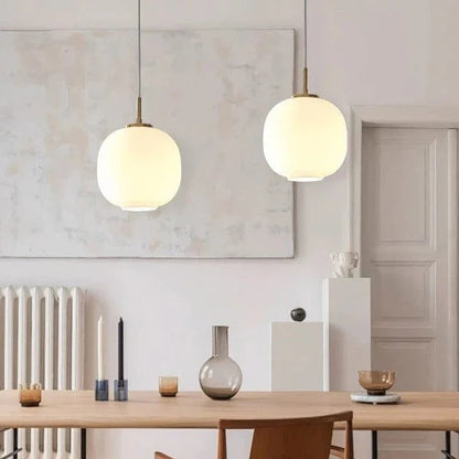 LumaGlow™ Glass Pendant Lighting - Elegant Kitchen Fixture for Modern Ambiance 5