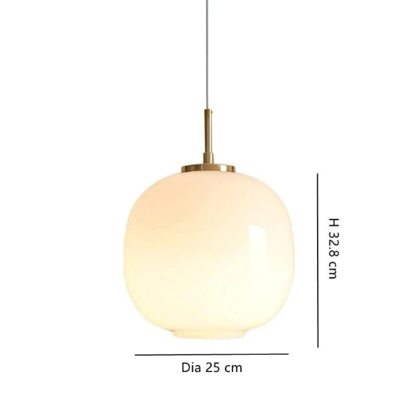 LumaGlow™ Glass Pendant Lighting - Elegant Kitchen Fixture for Modern Ambiance 6