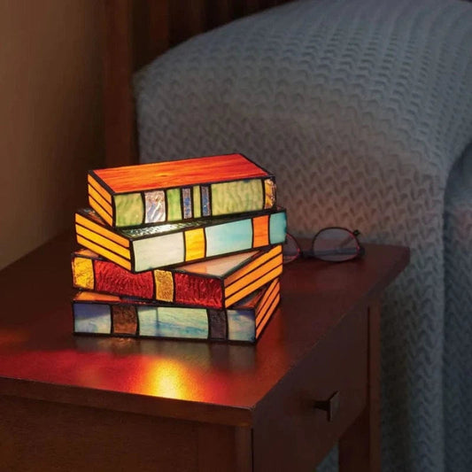 LumaGlow™ Glass Table Lamp - Artistic Design for Cozy Ambiance 0