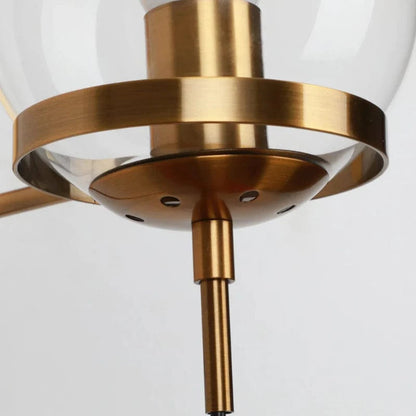 LumaGlow™ Industrial Wall Sconce Light - Elegant Glass Ball Design 3