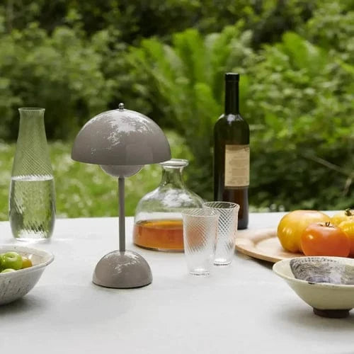 LumaGlow™ Portable Table Lamp - Stylish Mushroom Design for Any Space 3