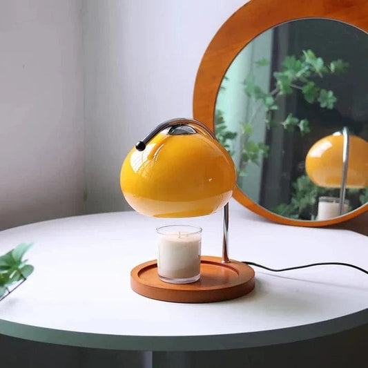 LumaGlow™ Retro Glass Lamp - Dimmable Candle Warmer for Cozy Ambiance 0