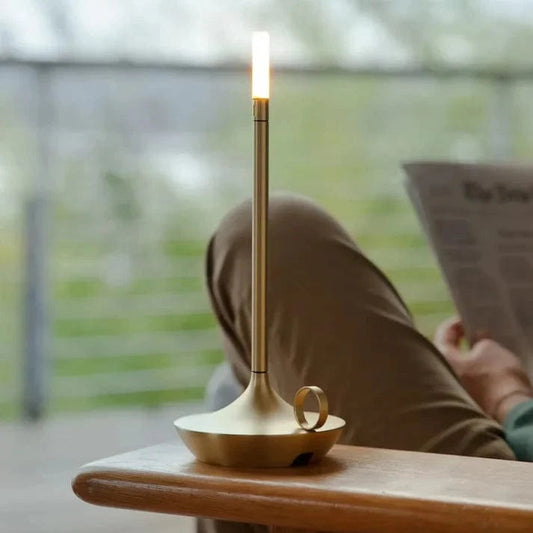 LumaGlow™ Wireless LED Table Lamp - Elegant, Rechargeable & Portable 0