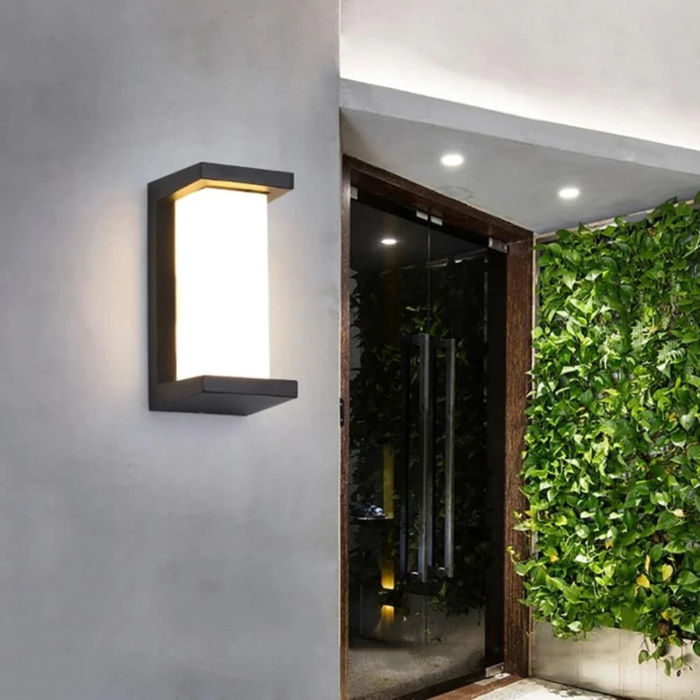 LumaLight™ Waterproof Outdoor Wall Lamp for Stylish Illumination 4