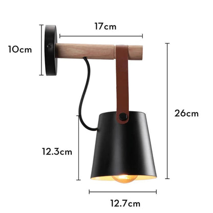 LumaNest™ Scandinavian Wall Sconce Lighting for Elegant Home Ambiance 4