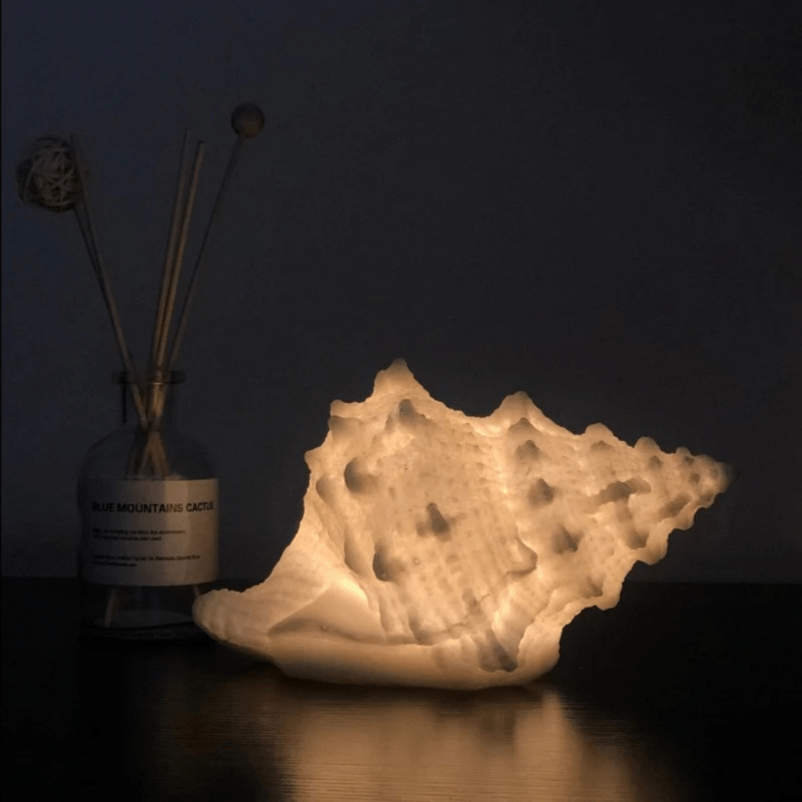 LumaShell™ Night Lamp - Coastal Seashell Design for Serene Ambiance 0
