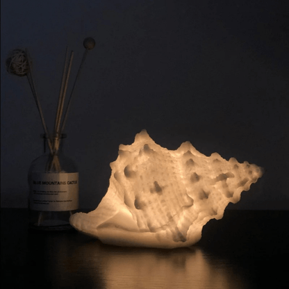 LumaShell™ Night Lamp - Coastal Seashell Design for Serene Ambiance 0
