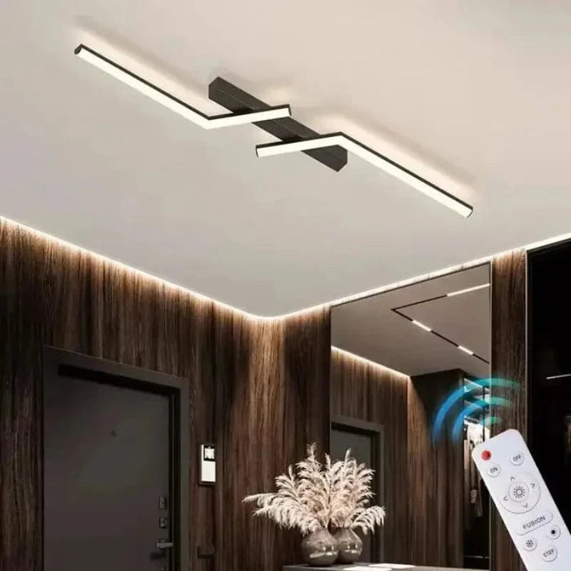 LumaSky™ Flush Mount Ceiling Light - Modern LED Fixture for Stylish Illumination 3