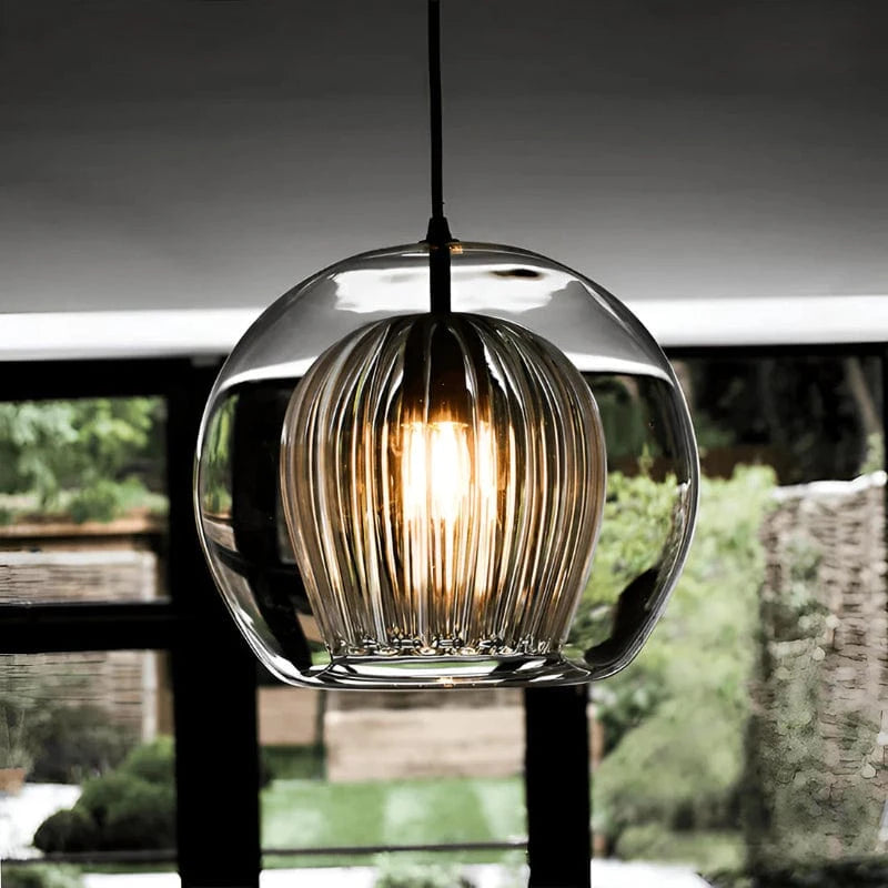 LumaSphere™ Elegant Glass Pendant Lighting for Modern Kitchens 1