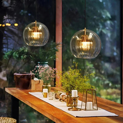 LumaSphere™ Elegant Glass Pendant Lighting for Modern Kitchens 4