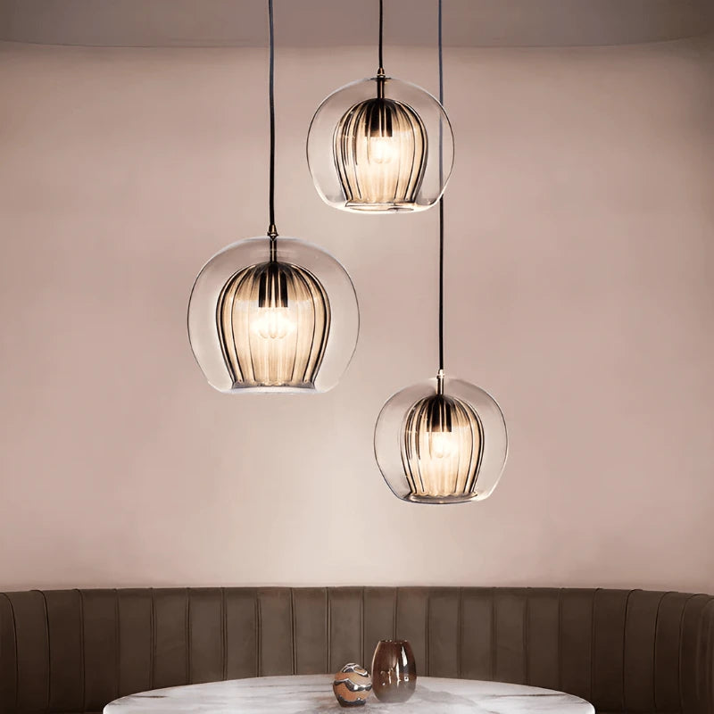 LumaSphere™ Elegant Glass Pendant Lighting for Modern Kitchens 7