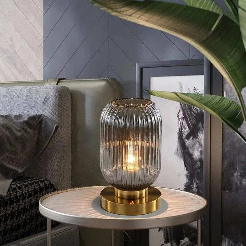 LumaSphere™ Elegant Table Lamp - Art Deco Style for Living Room and Bedroom 2