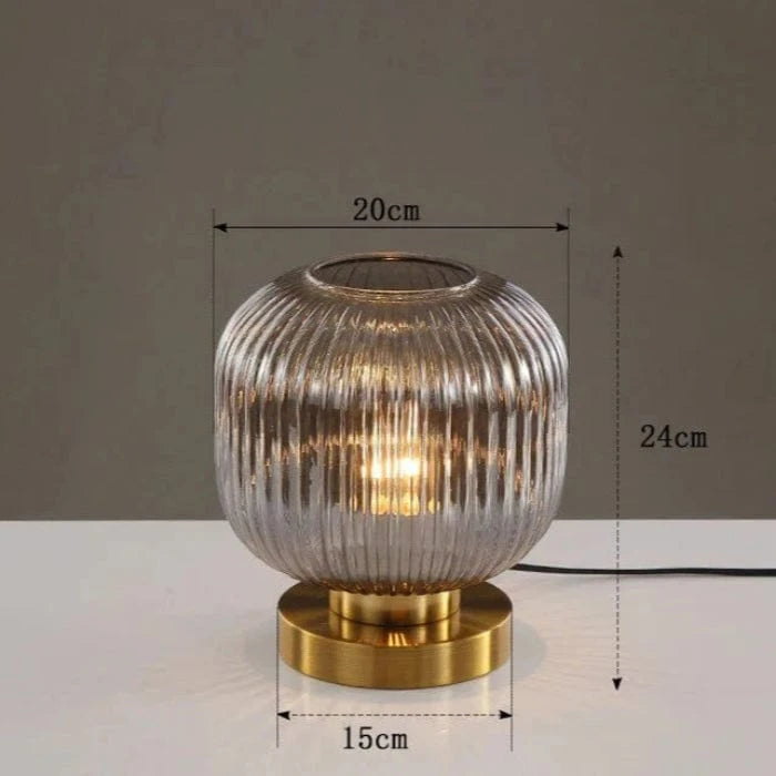 LumaSphere™ Elegant Table Lamp - Art Deco Style for Living Room and Bedroom 4