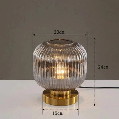 LumaSphere™ Elegant Table Lamp - Art Deco Style for Living Room and Bedroom 4