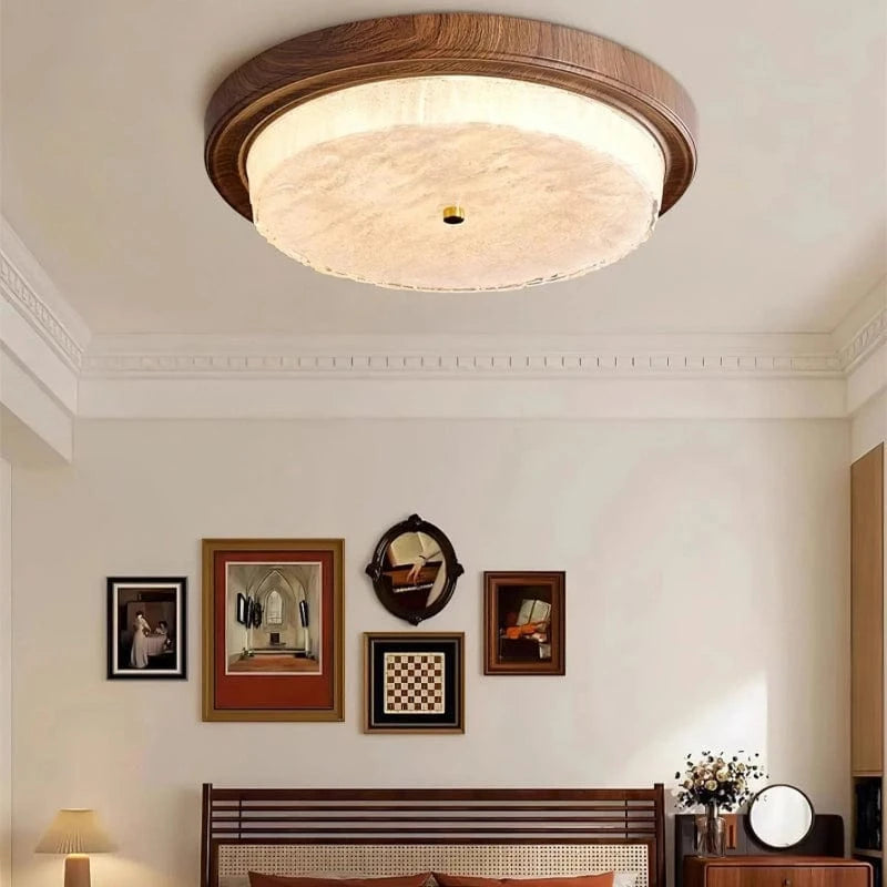 LumaSphere™ Flush Mount Ceiling Light - Elegant LED Fixture for Cozy Ambiance 5
