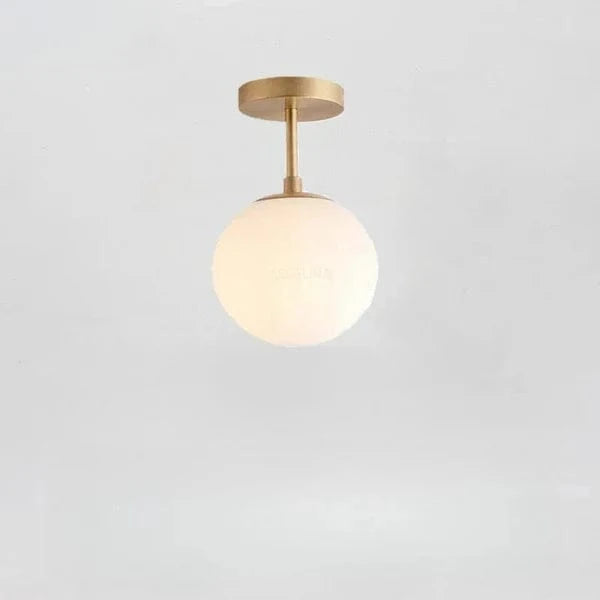 LumaSphere™ Flush Mount Ceiling Light - Elegant LED Fixture for Modern Homes 0