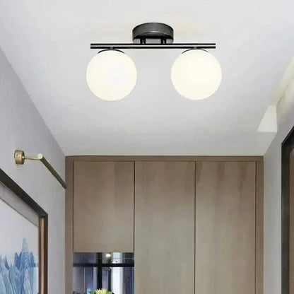 LumaSphere™ Flush Mount Ceiling Light - Elegant LED Fixture for Modern Homes 2