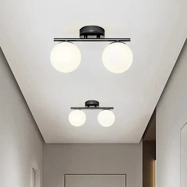 LumaSphere™ Flush Mount Ceiling Light - Elegant LED Fixture for Modern Homes 3