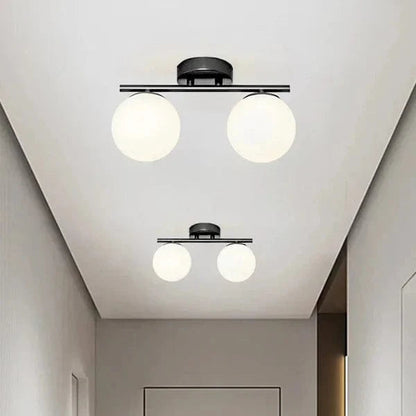 LumaSphere™ Flush Mount Ceiling Light - Elegant LED Fixture for Modern Homes 3
