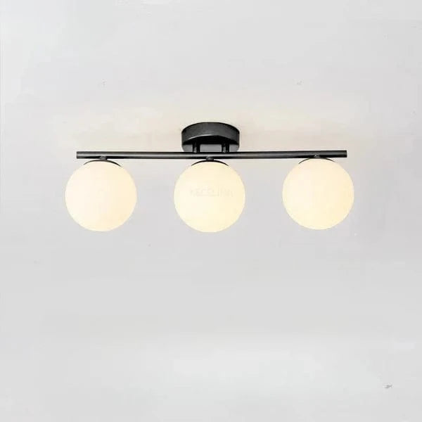 LumaSphere™ Flush Mount Ceiling Light - Elegant LED Fixture for Modern Homes 7