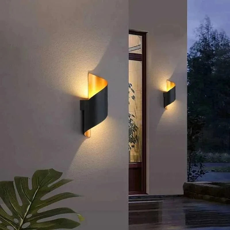 LumaSphere™ Outdoor Wall Sconce - Elegant Lighting for Stunning Exterior Spaces 2