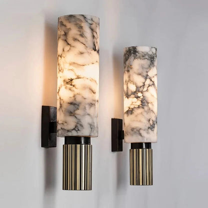 LumaSphere™ Wall Sconce Light - Elegant Marble Design for Ambient Illumination 1