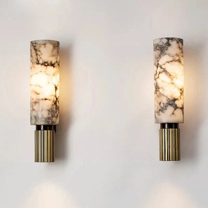 LumaSphere™ Wall Sconce Light - Elegant Marble Design for Ambient Illumination 5