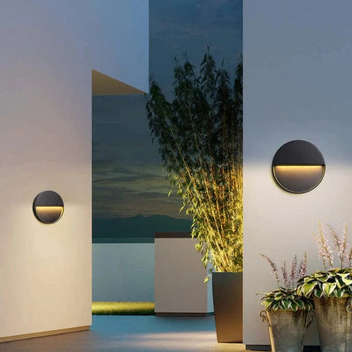 LumaVista™ Outdoor Wall Lamp - Elegant LED Illumination for Entryways 2