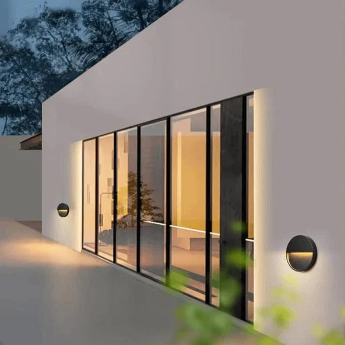 LumaVista™ Outdoor Wall Lamp - Elegant LED Illumination for Entryways 3