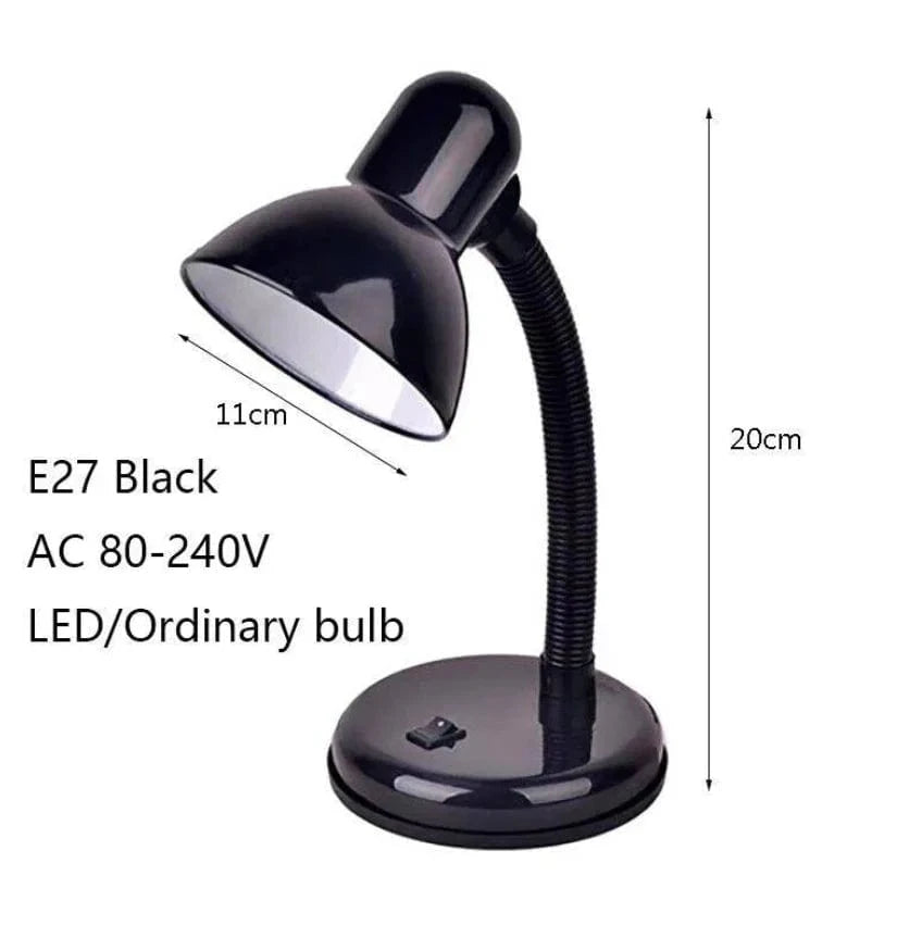 LumiAura™ Black Table Lamp - Elegant Small Desk Lamp for Cozy Workspaces 4