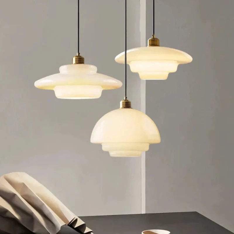 LumiCraft™ Glass Pendant Lighting for Elegant Kitchen Ambiance 1
