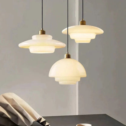 LumiCraft™ Glass Pendant Lighting for Elegant Kitchen Ambiance 1
