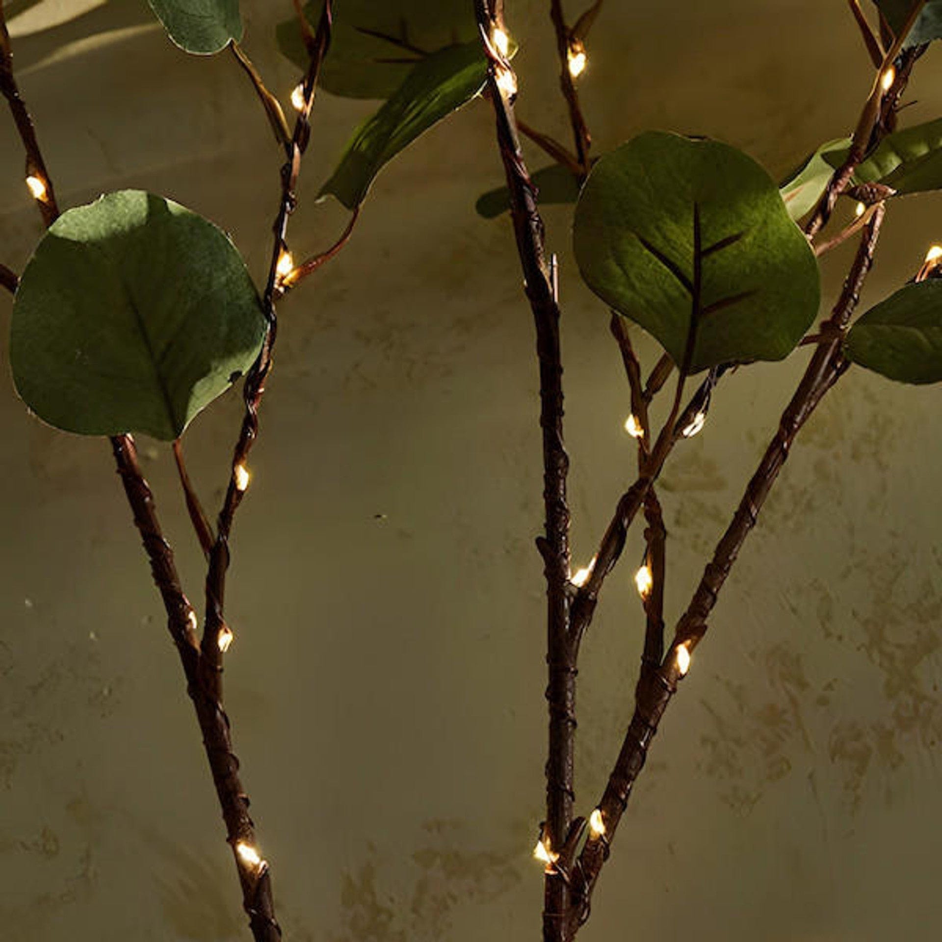 LumiGlow™ LED Light String - Enchanting Olive Branch Design for Cozy Ambiance 3