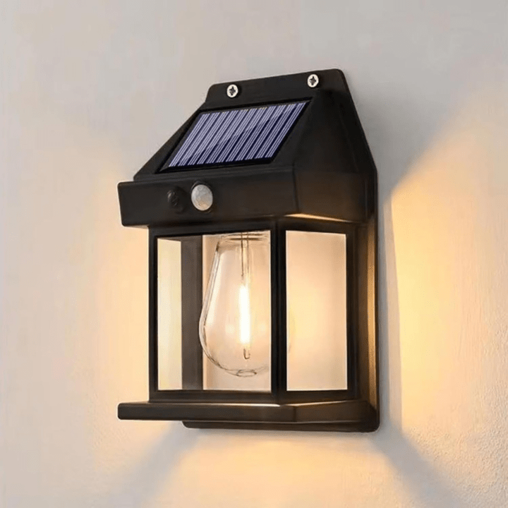 LumiGuard™ Outdoor Motion Sensor Wall Lamp - Elegant Solar Security Lighting 0