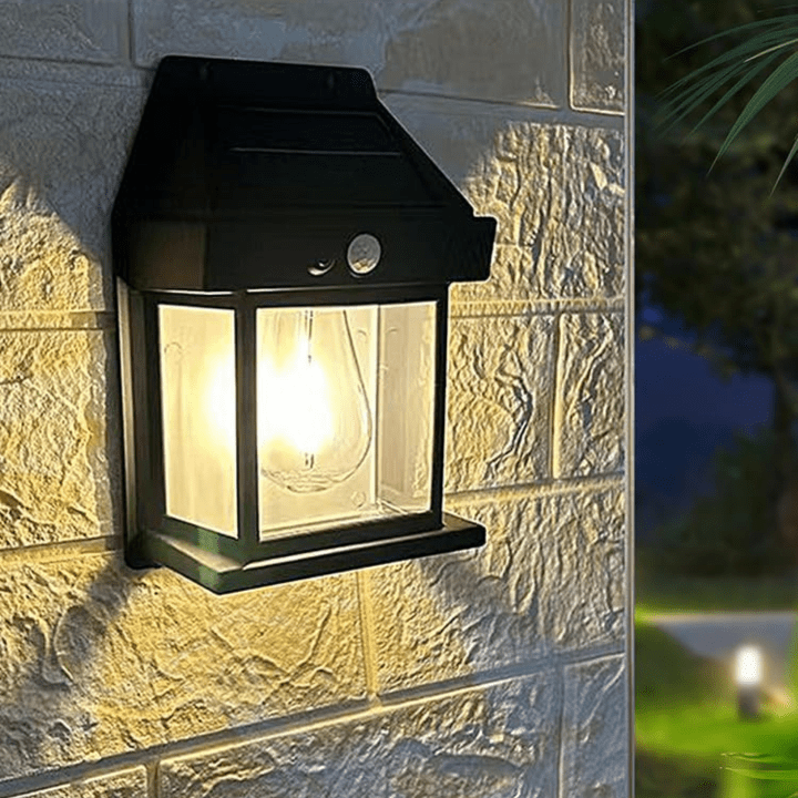 LumiGuard™ Outdoor Motion Sensor Wall Lamp - Elegant Solar Security Lighting 4