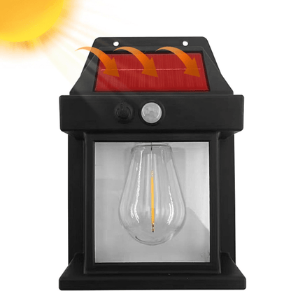 LumiGuard™ Outdoor Motion Sensor Wall Lamp - Elegant Solar Security Lighting 5