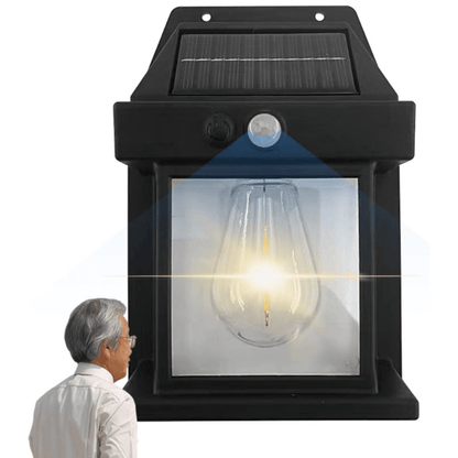 LumiGuard™ Outdoor Motion Sensor Wall Lamp - Elegant Solar Security Lighting 6