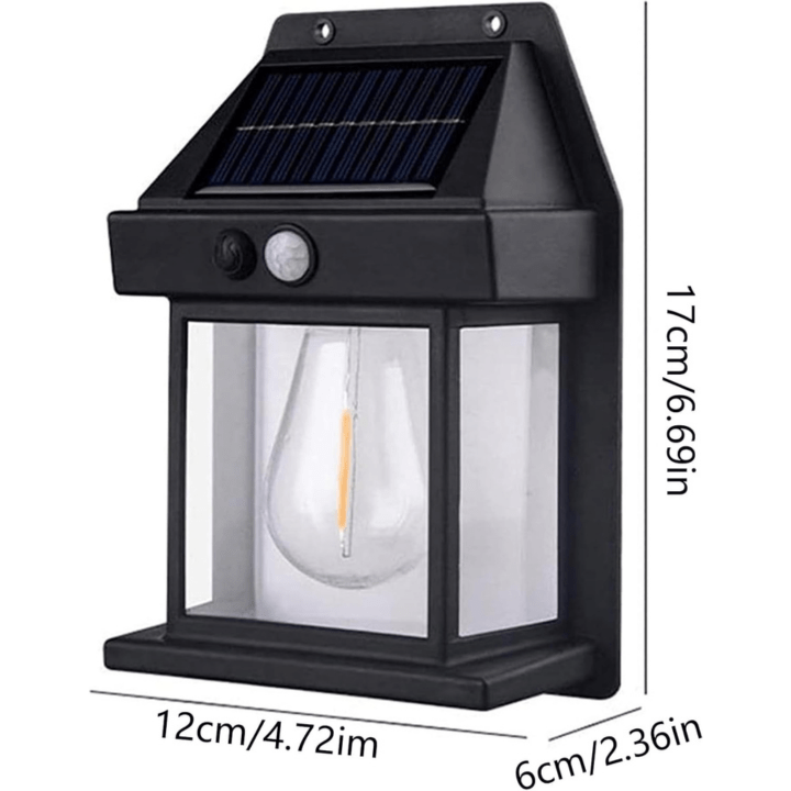 LumiGuard™ Outdoor Motion Sensor Wall Lamp - Elegant Solar Security Lighting 8