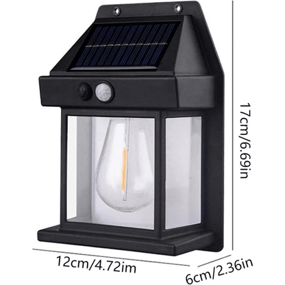 LumiGuard™ Outdoor Motion Sensor Wall Lamp - Elegant Solar Security Lighting 8