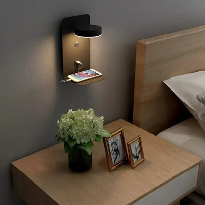 LumiNest™ Bedside Lamp - Dimmable Table Lamp with USB Charger for Bedroom 2