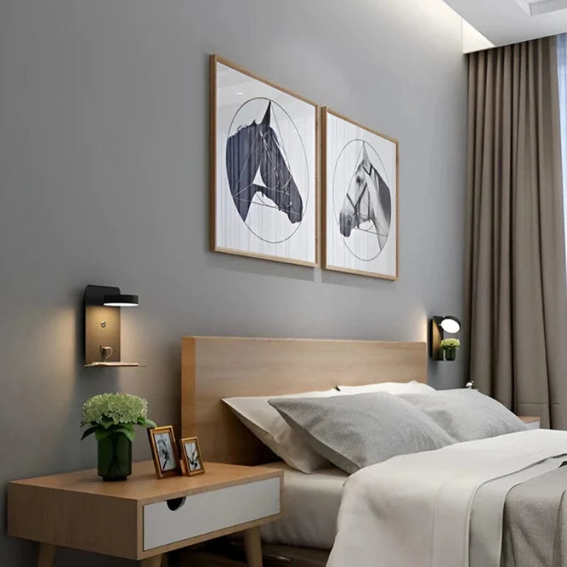 LumiNest™ Bedside Lamp - Dimmable Table Lamp with USB Charger for Bedroom 4