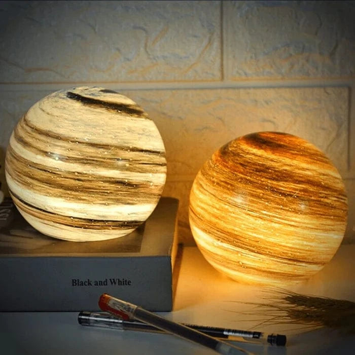 LunaGlow™ Glass Moon Lamp - Enchanting Night Light for Home Ambiance 4